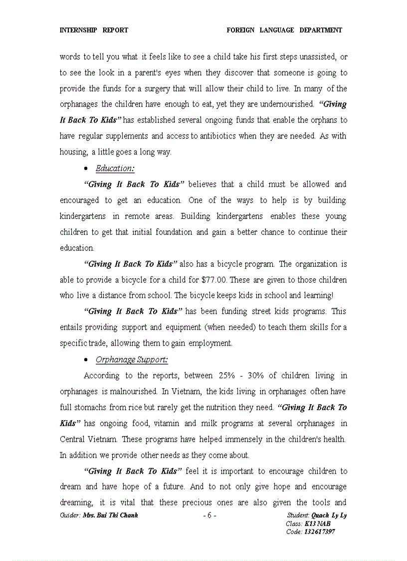 image for page Internship report 2 Báo cáo thực tập bằng tiếng anh