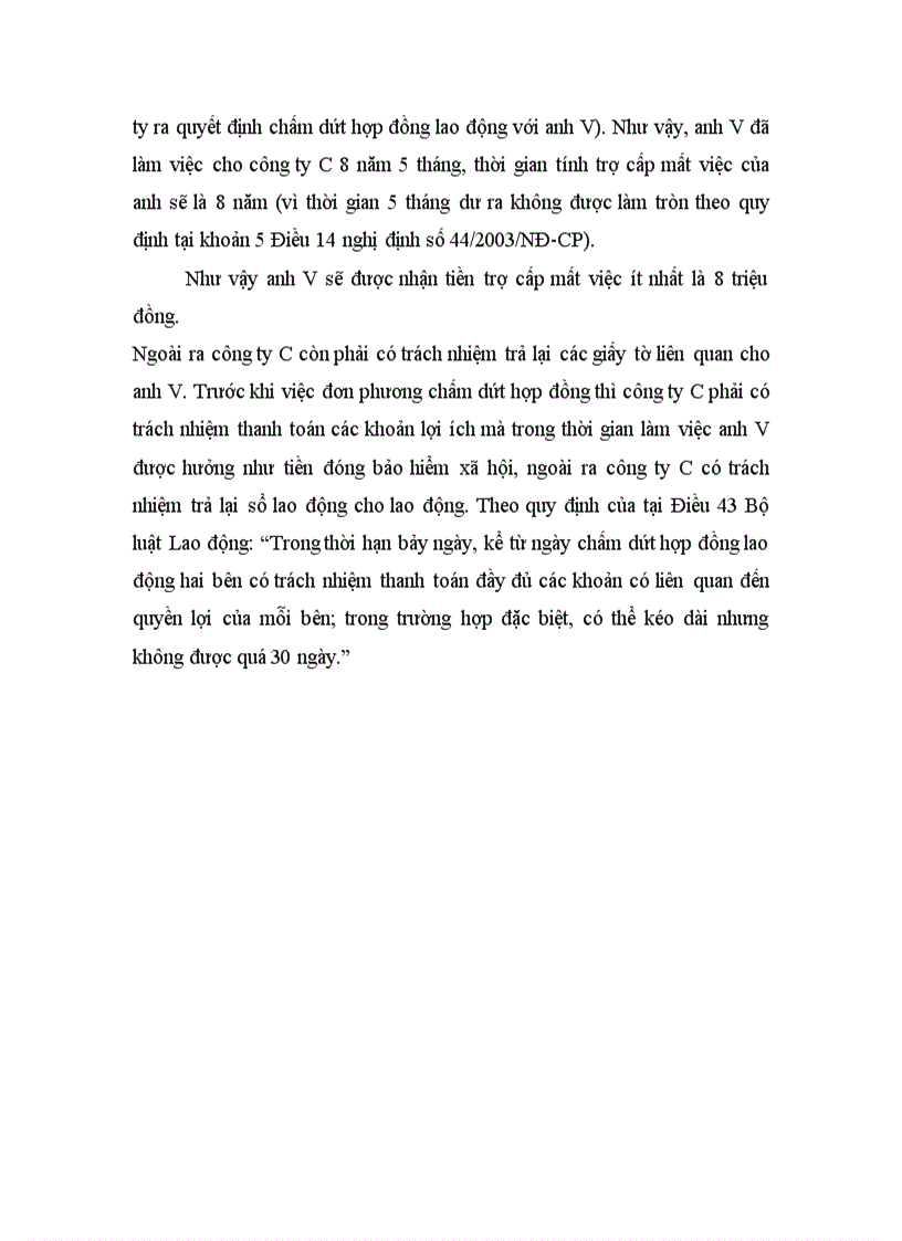 image for page Bài tập học kì Luật Lao Động