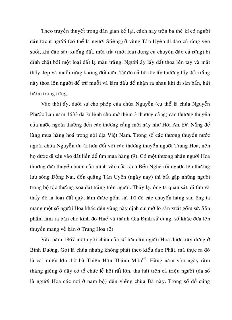 image for page Thạc sĩ lịch sử Sự phát triển của ngành tiểu thủ công nghiệp gốm sứ bình dương trong thời kỳ từ năm 1986 đến năm 2000