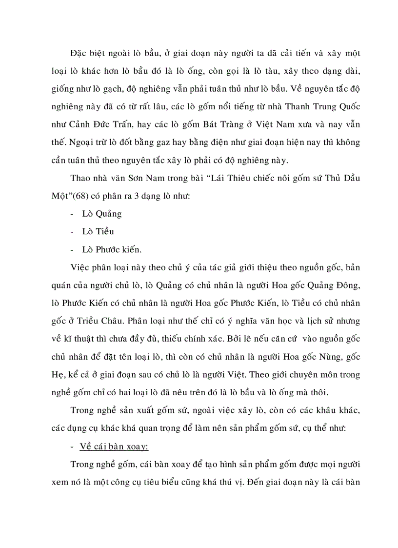 image for page Thạc sĩ lịch sử Sự phát triển của ngành tiểu thủ công nghiệp gốm sứ bình dương trong thời kỳ từ năm 1986 đến năm 2000