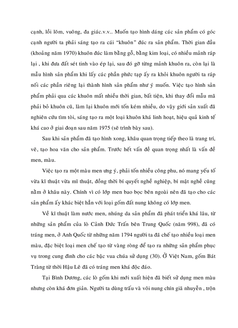 image for page Thạc sĩ lịch sử Sự phát triển của ngành tiểu thủ công nghiệp gốm sứ bình dương trong thời kỳ từ năm 1986 đến năm 2000