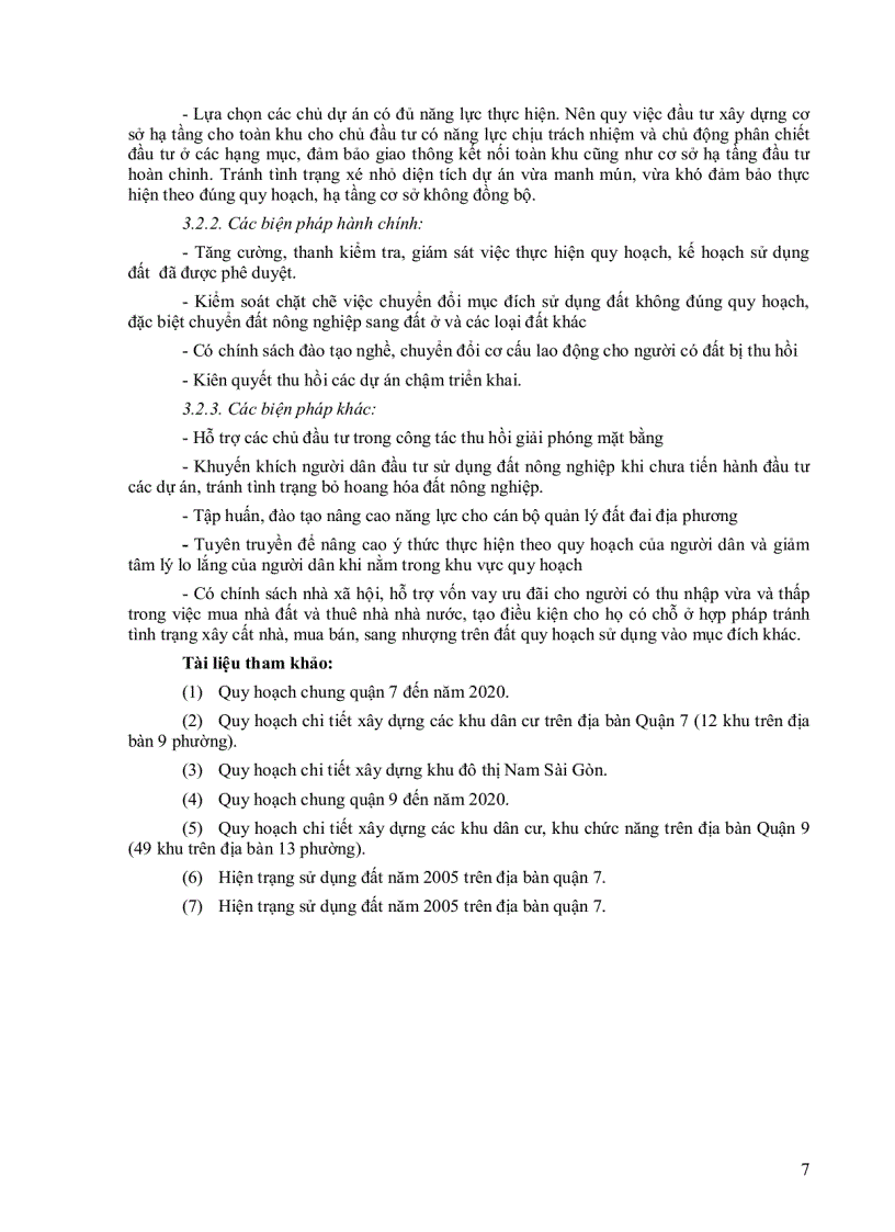 image for page Thực trạng lập quy hoạch và quản lý đô thị sau quy hoạch quận 7 9