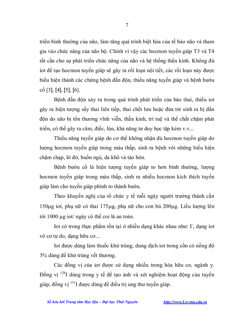 image for page Thạc sĩ hóa học phân tích Nghiên cứu phương pháp phân tích vi lượng iot trong các đối tượng môi trường