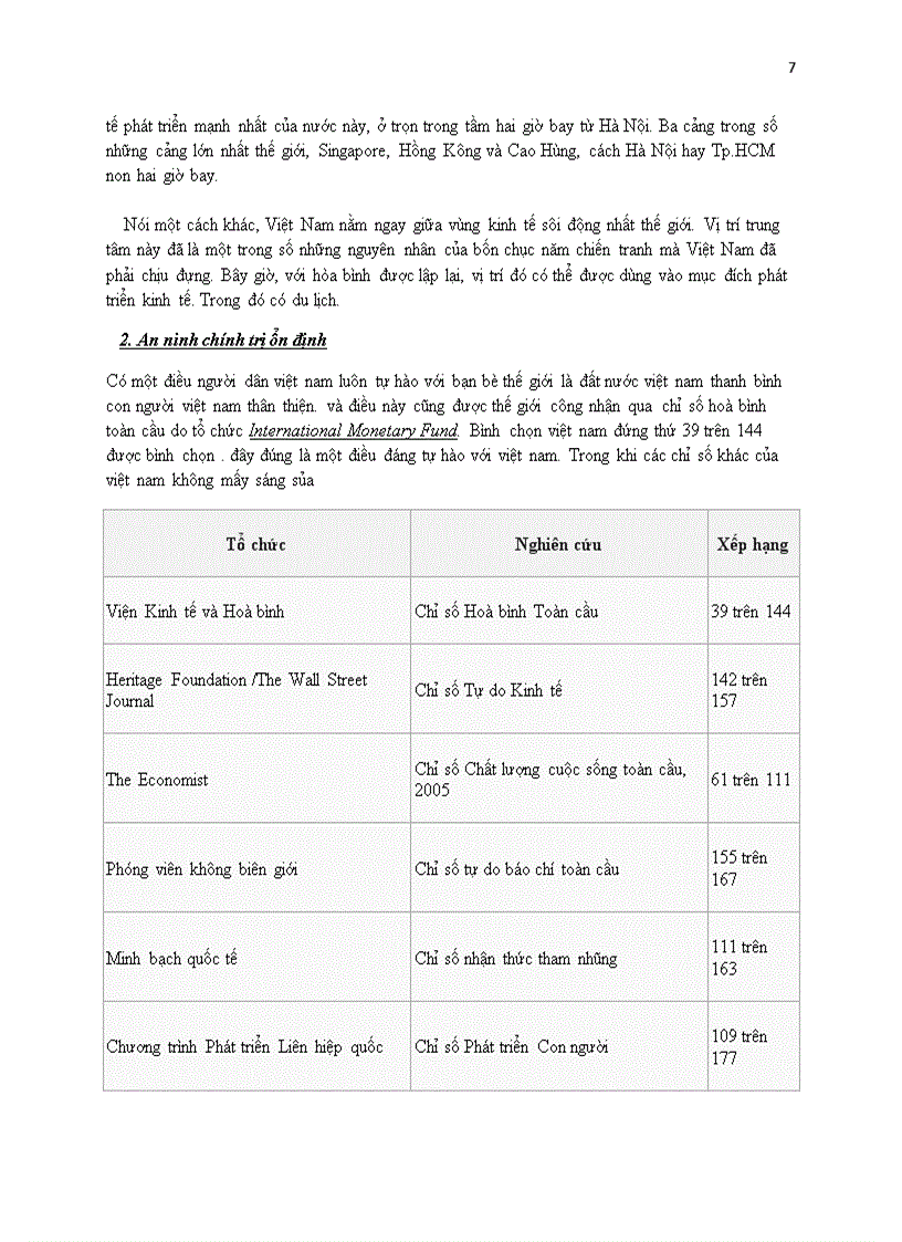 image for page Phân tích swot ngành du lịch việt nam