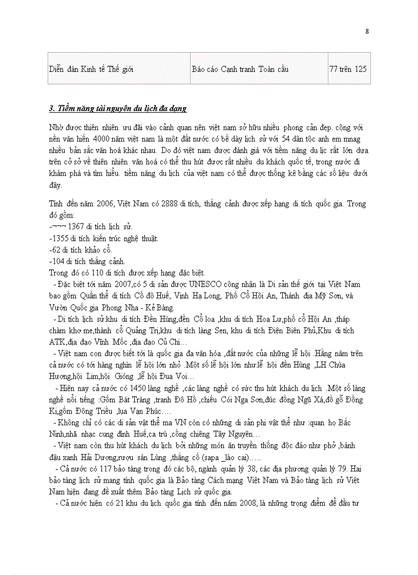 image for page Phân tích swot ngành du lịch việt nam