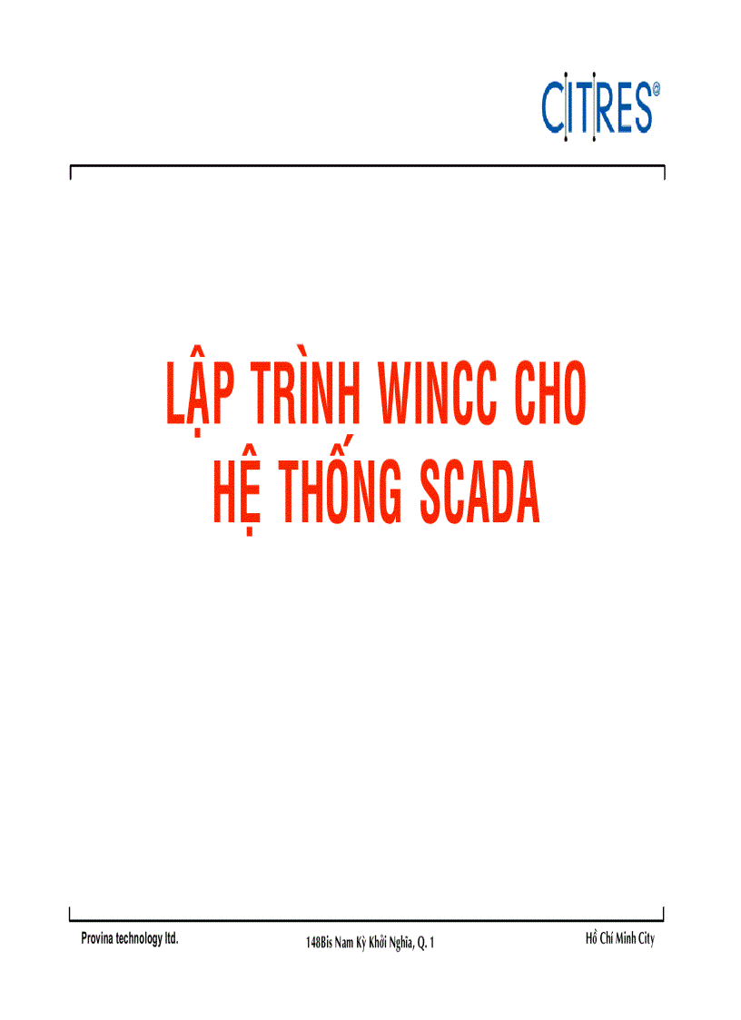 image for page Lập trình WinCC cho hệ thống SCADA Danh cho nguoi muon hoc tot SCADA