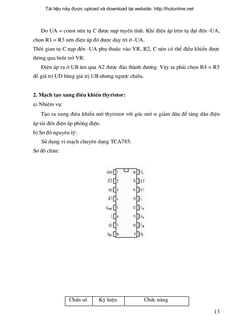 image for page Thiết kế mạch điều khiển hệ thống lọc bụi tĩnh