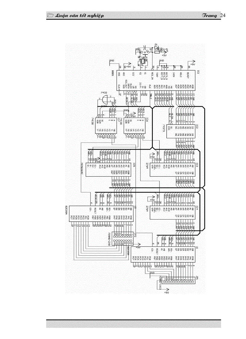 image for page Thiết kế mạch quang báo dùng 8085A PDF