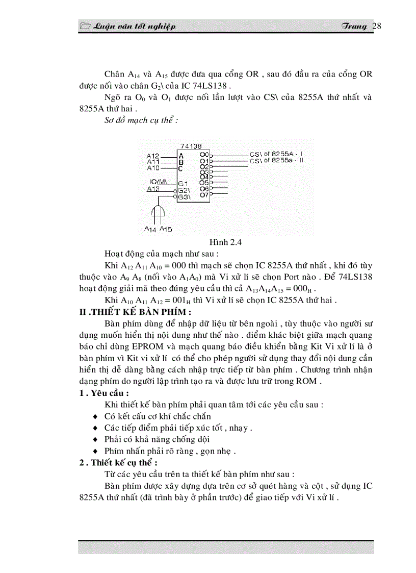 image for page Thiết kế mạch quang báo dùng 8085A PDF