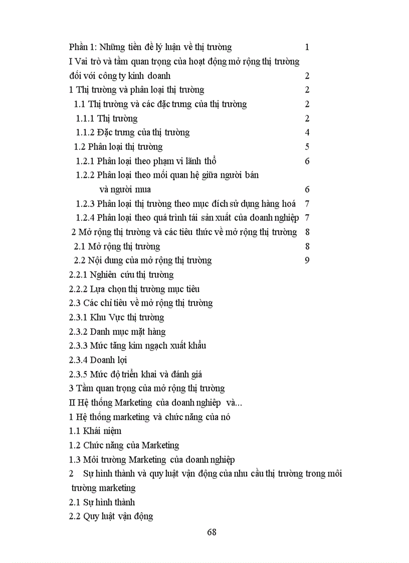 image for page Các Giải pháp Marketing nhằm duy trì mở rộng thị trường của công ty Giầy Thượng Đình