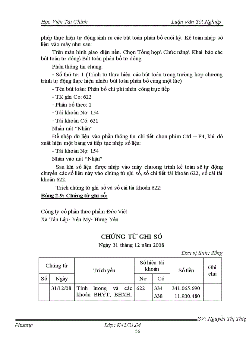 image for page Thực trạng kế toán tập hợp chi phí sản xuất và tính giá thành sản phẩm tại công ty cổ phần thực phẩm Đức Việt