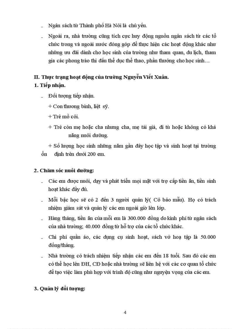 image for page Báo cáo thực tập Công tác xã hội cá nhân tại trường Nguyễn Viết Xuân Cầu Giấy Hà Nội