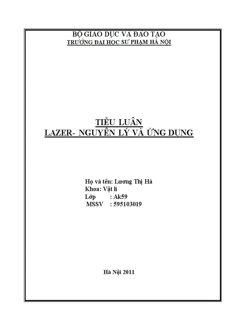 image for page Laser nguyên lý và ứng dụng
