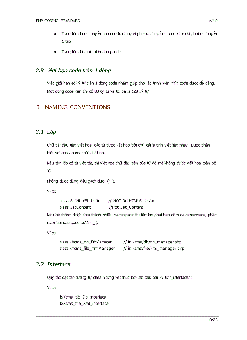 image for page Tài liệu chuẩn code PHP