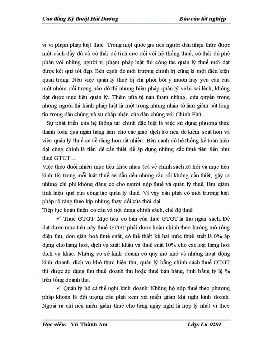 image for page Giải pháp tăng cường công tác quản lý thu thuế GTGT đối với hộ kinh doanh cá thể tại chi cục thuế Huyện Tứ Kỳ