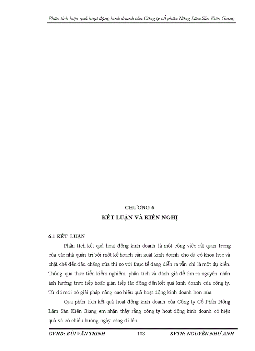 image for page Phân tích hiệu quả hoạt động kinh doanh tại Công ty cổ phần Nông Lâm sản Kiên Giang