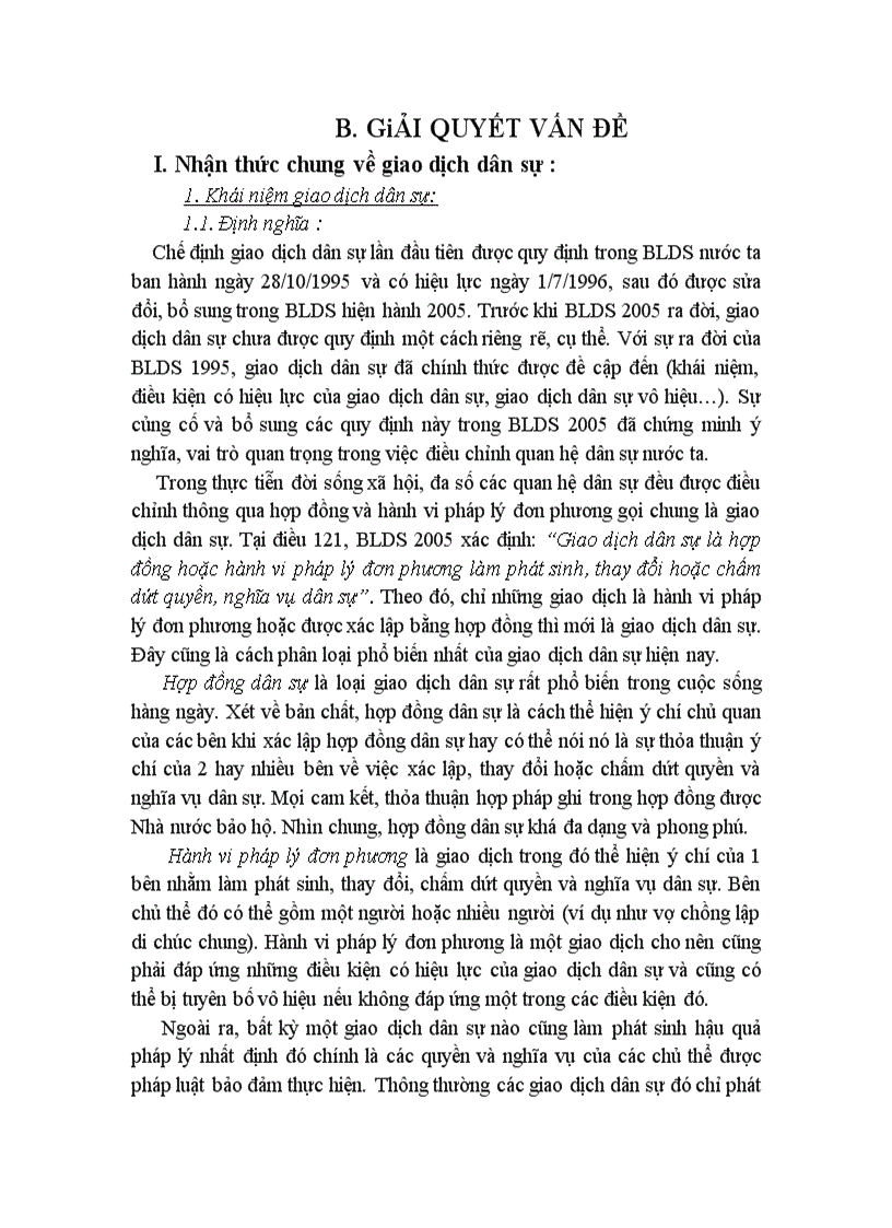 image for page Giao dịch dân sự vô hiệu và hậu quả pháp lý của việc tuyên bố giao dịch dân sự vô hiệu 21trang