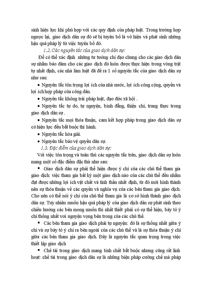 image for page Giao dịch dân sự vô hiệu và hậu quả pháp lý của việc tuyên bố giao dịch dân sự vô hiệu 21trang