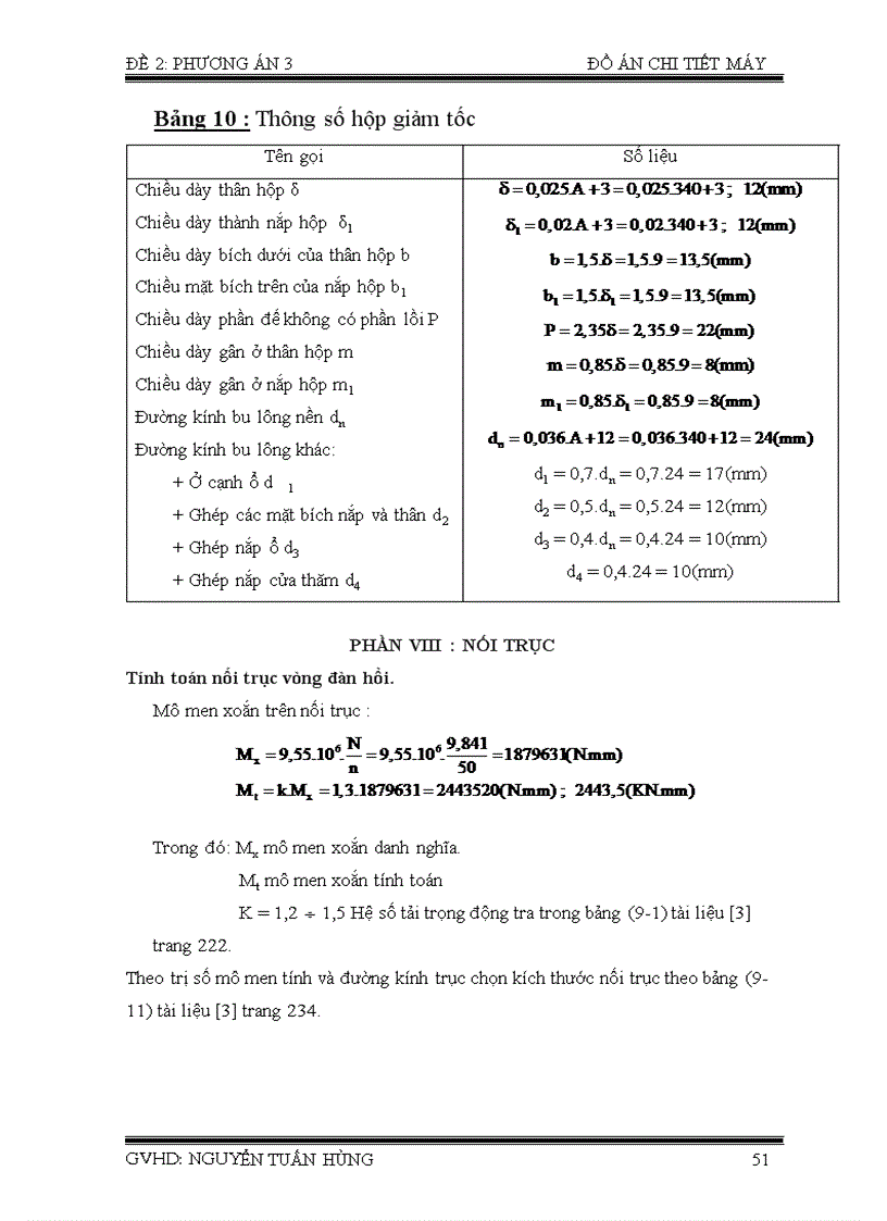 image for page Thiết kế hệ thống dẫn động thùng trộn