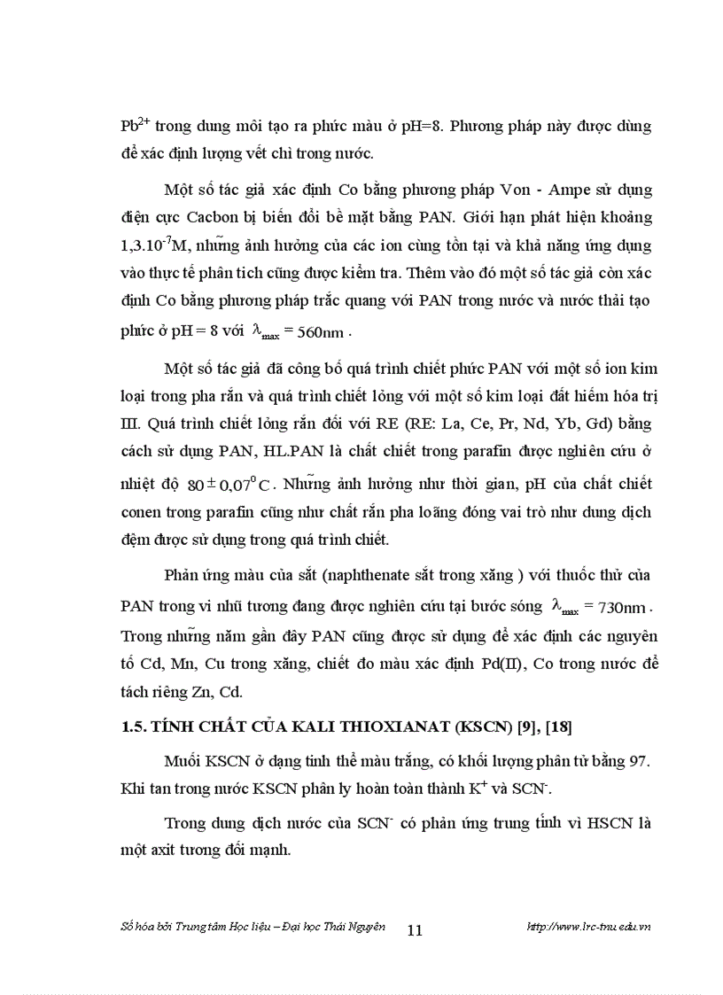 image for page Nghiên cưu xác định hàm lượng một số ion kim loại nặng trong thực phẩm bằng phương phap chiêt trăc quang