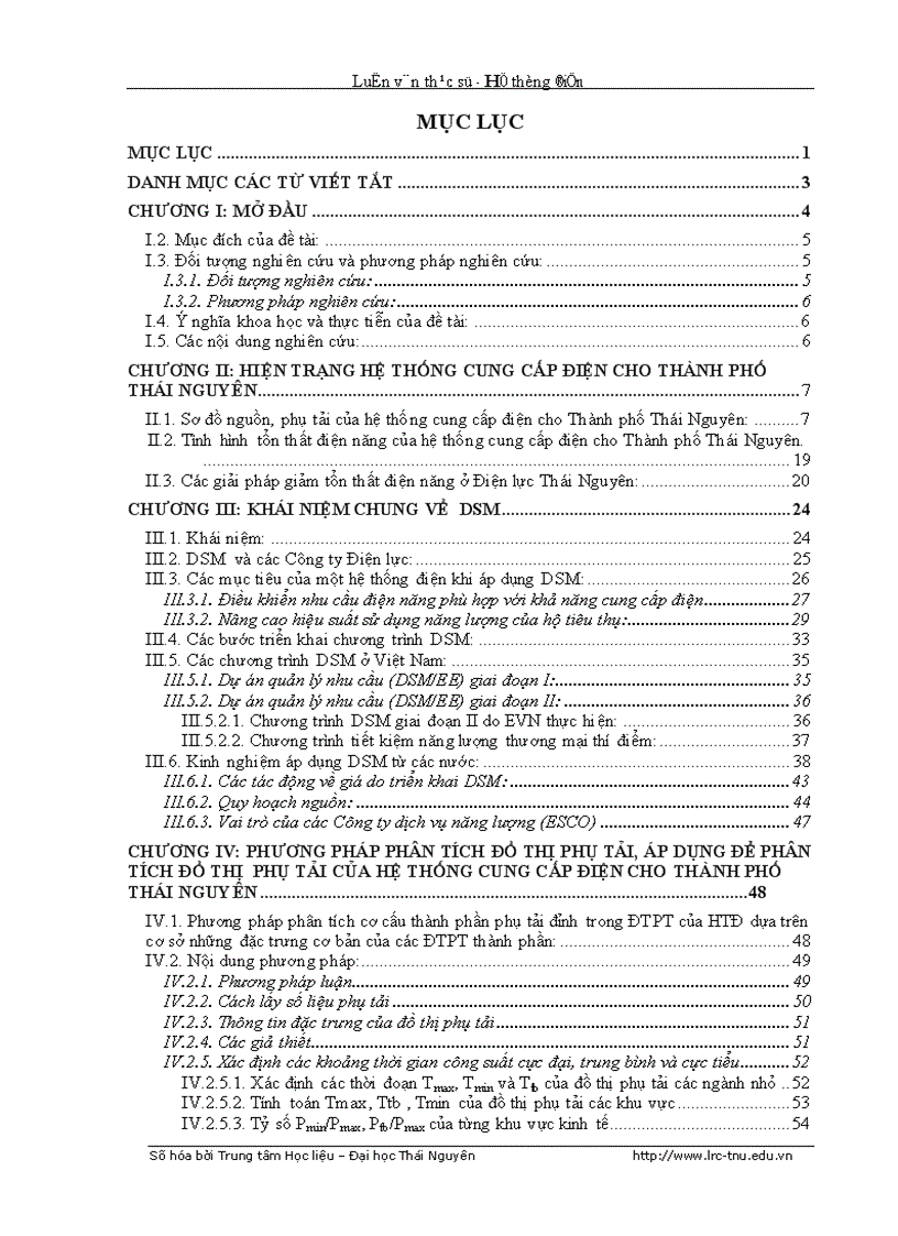 image for page Nghiên cứu và ứng dụng chương trình DSM vào điều khiển quản lý nhu cầu điện năng cho thành phố Thái Nguyên