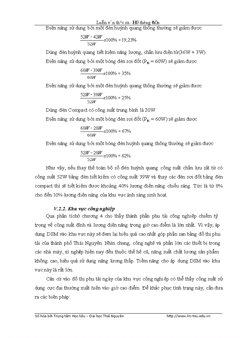 image for page Nghiên cứu và ứng dụng chương trình DSM vào điều khiển quản lý nhu cầu điện năng cho thành phố Thái Nguyên