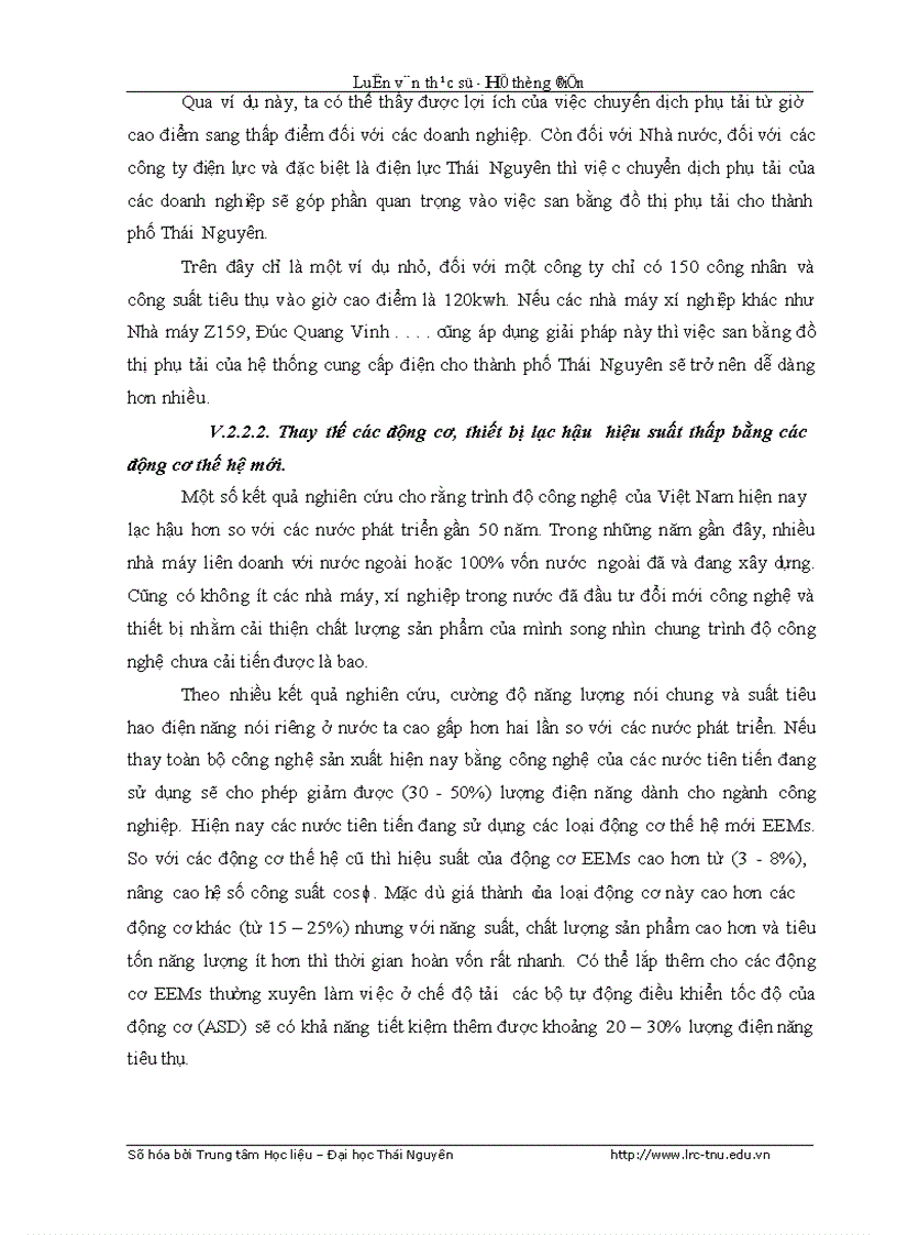 image for page Nghiên cứu và ứng dụng chương trình DSM vào điều khiển quản lý nhu cầu điện năng cho thành phố Thái Nguyên