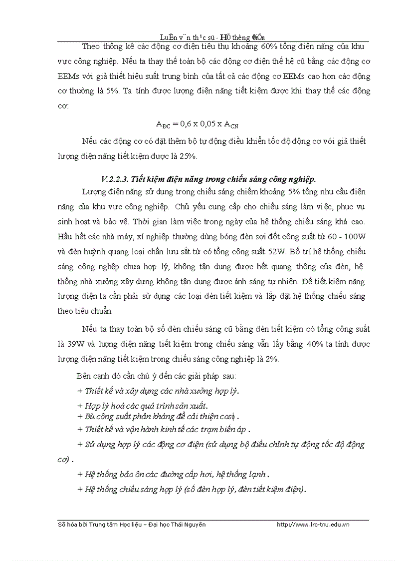 image for page Nghiên cứu và ứng dụng chương trình DSM vào điều khiển quản lý nhu cầu điện năng cho thành phố Thái Nguyên
