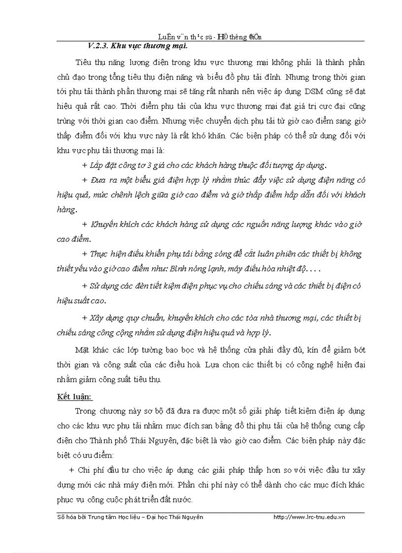 image for page Nghiên cứu và ứng dụng chương trình DSM vào điều khiển quản lý nhu cầu điện năng cho thành phố Thái Nguyên
