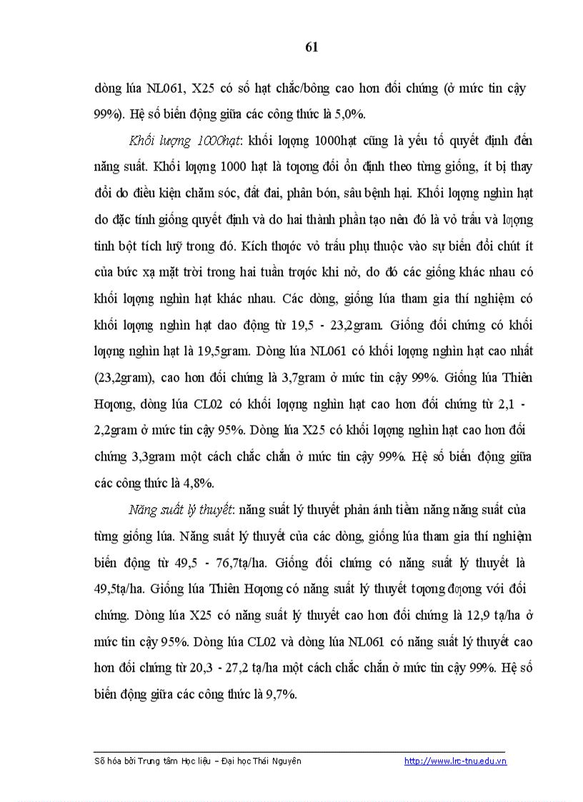 image for page Nghiên cứu đặc điểm sinh trưởng phát triển của một số dòng giống lúa thuần và ảnh hưởng của một số biện pháp kỹ thuật đến năng suất của dòng lúa CL02 tại Sơn Dương Tuyên Quang