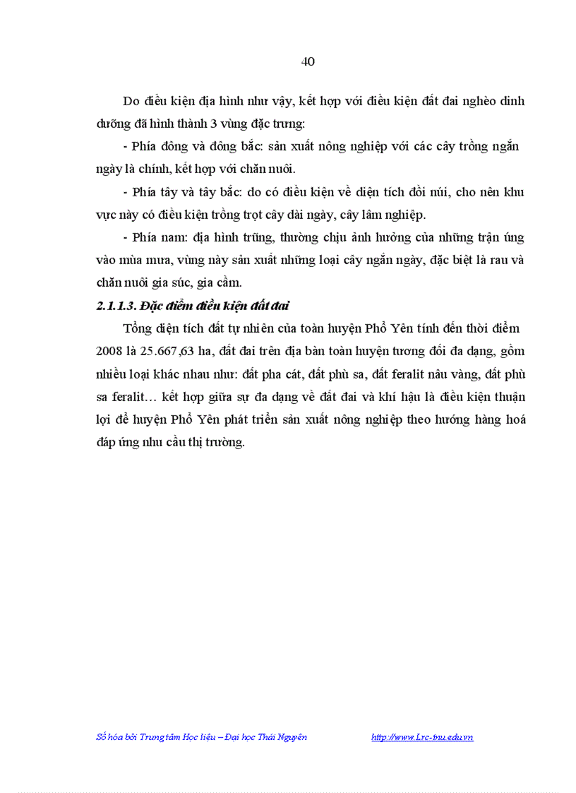 image for page Ảnh hưởng của các khu công nghiệp đến đời sống hộ nông dân ở huyện Phổ Yên tỉnh Thái Nguyên