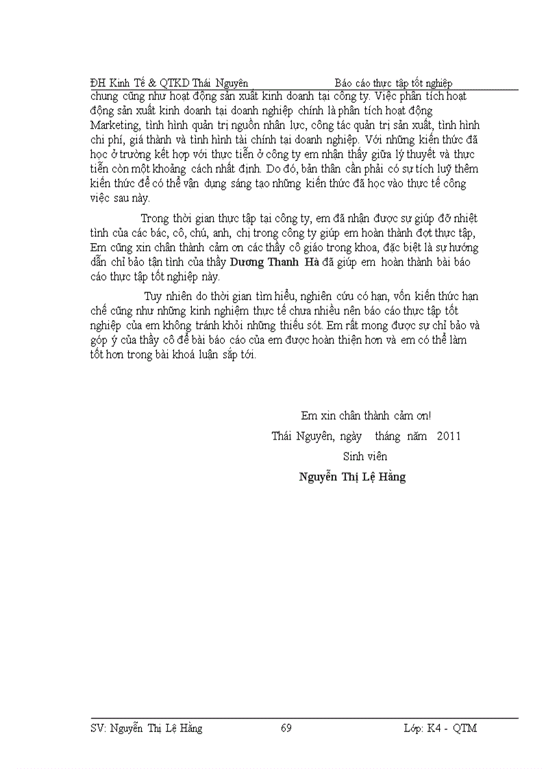 image for page Báo cáo thực tập chuyên ngành quản trị kinh doanh