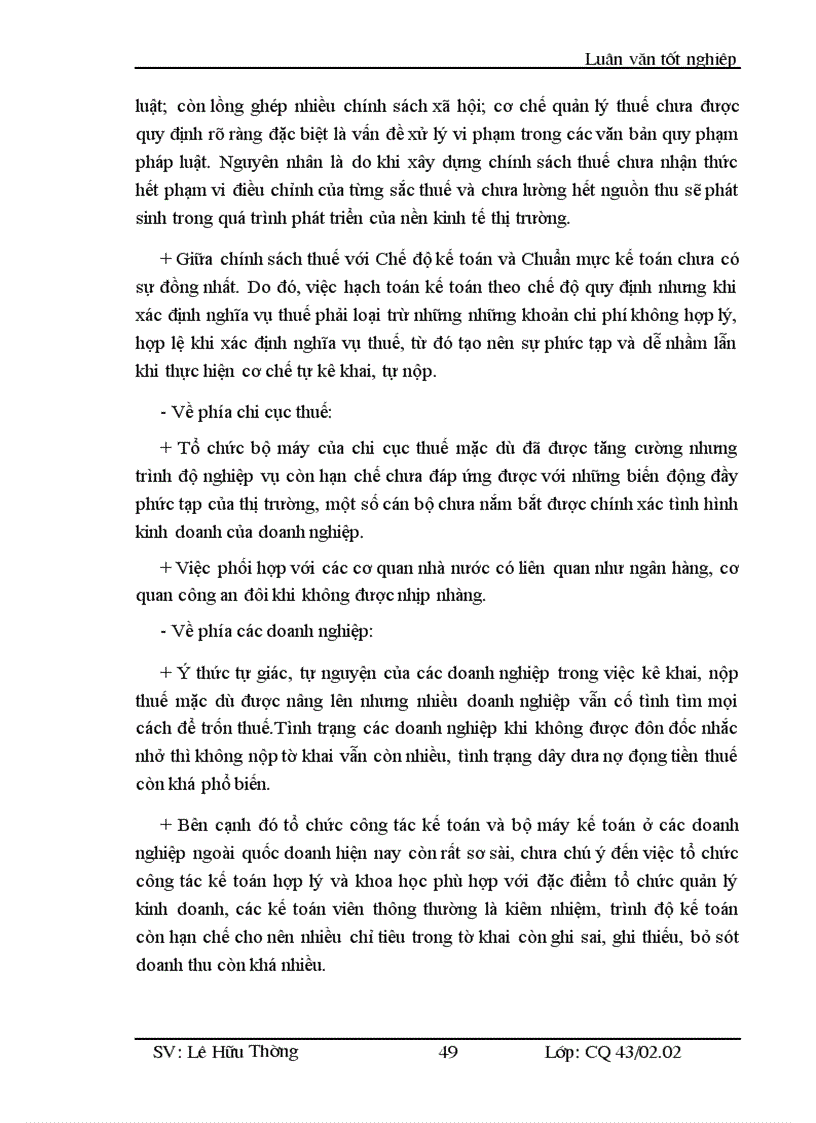 image for page Các giải pháp tăng cường chống thất thu thuế GTGT và TNDN đối với các doanh nghiệp ngoài quốc doanh tại chi cục thuế huyện Đông Anh