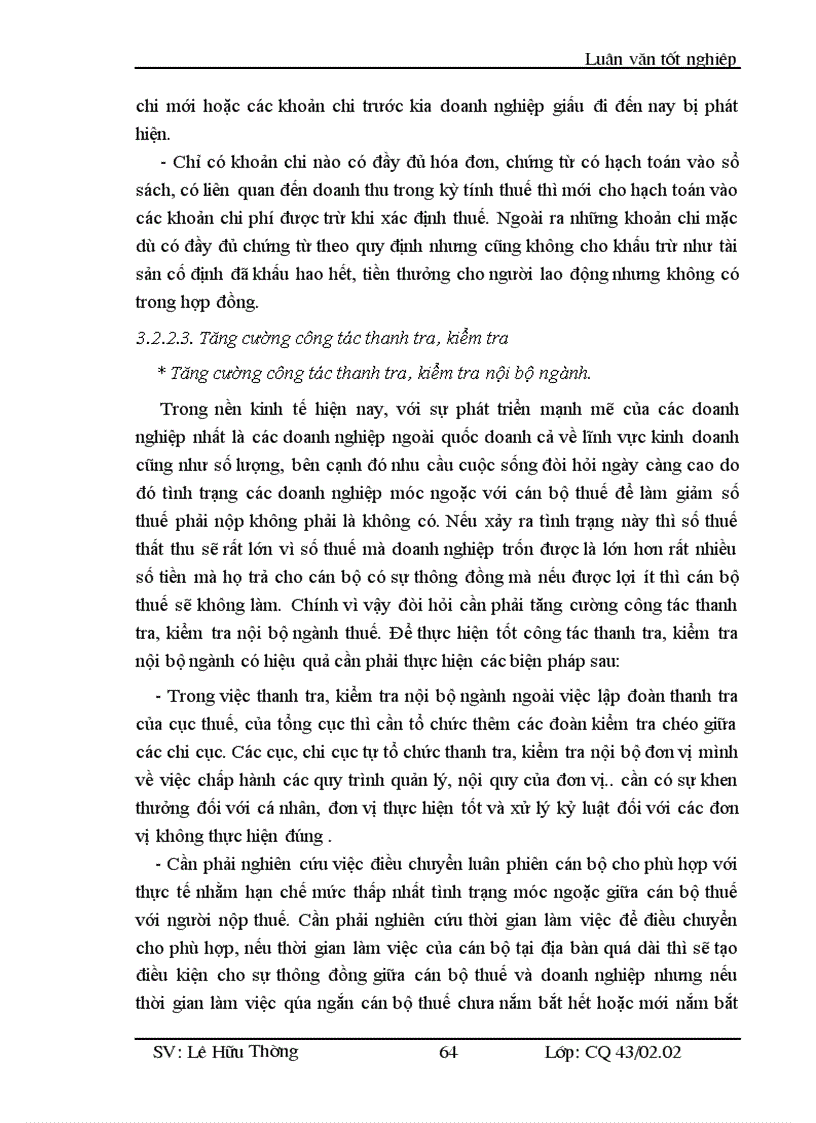 image for page Các giải pháp tăng cường chống thất thu thuế GTGT và TNDN đối với các doanh nghiệp ngoài quốc doanh tại chi cục thuế huyện Đông Anh