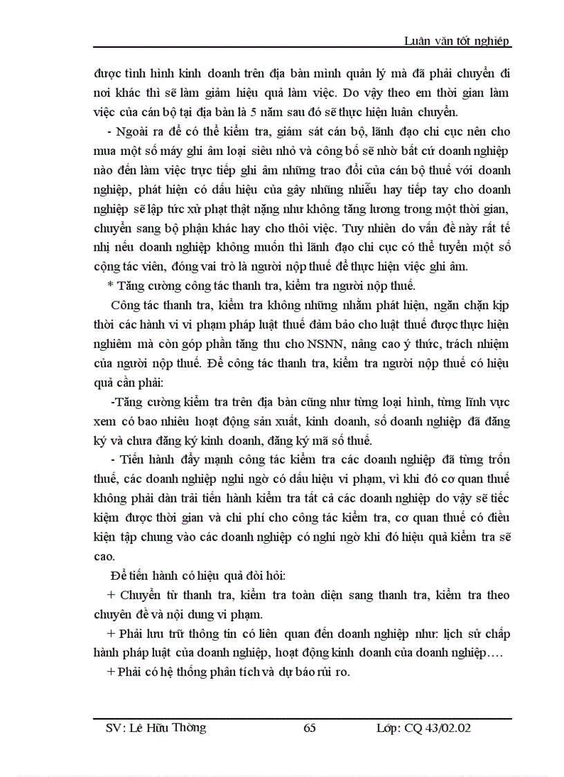 image for page Các giải pháp tăng cường chống thất thu thuế GTGT và TNDN đối với các doanh nghiệp ngoài quốc doanh tại chi cục thuế huyện Đông Anh