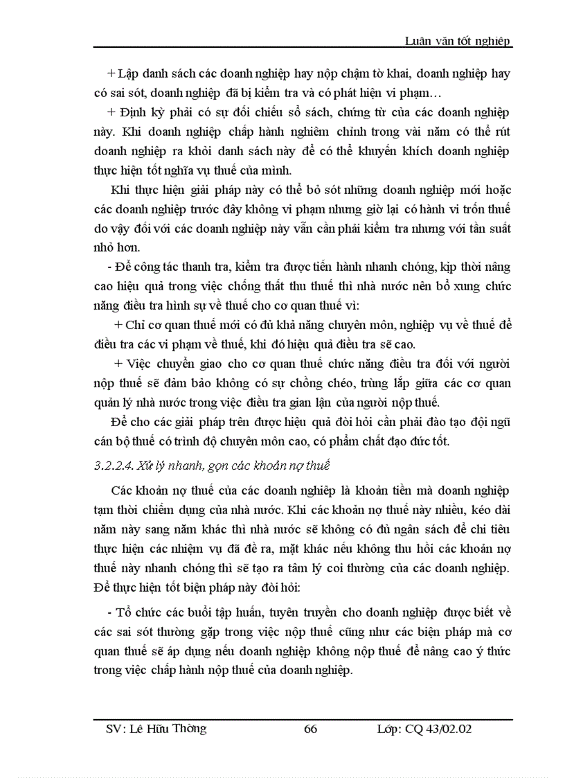 image for page Các giải pháp tăng cường chống thất thu thuế GTGT và TNDN đối với các doanh nghiệp ngoài quốc doanh tại chi cục thuế huyện Đông Anh