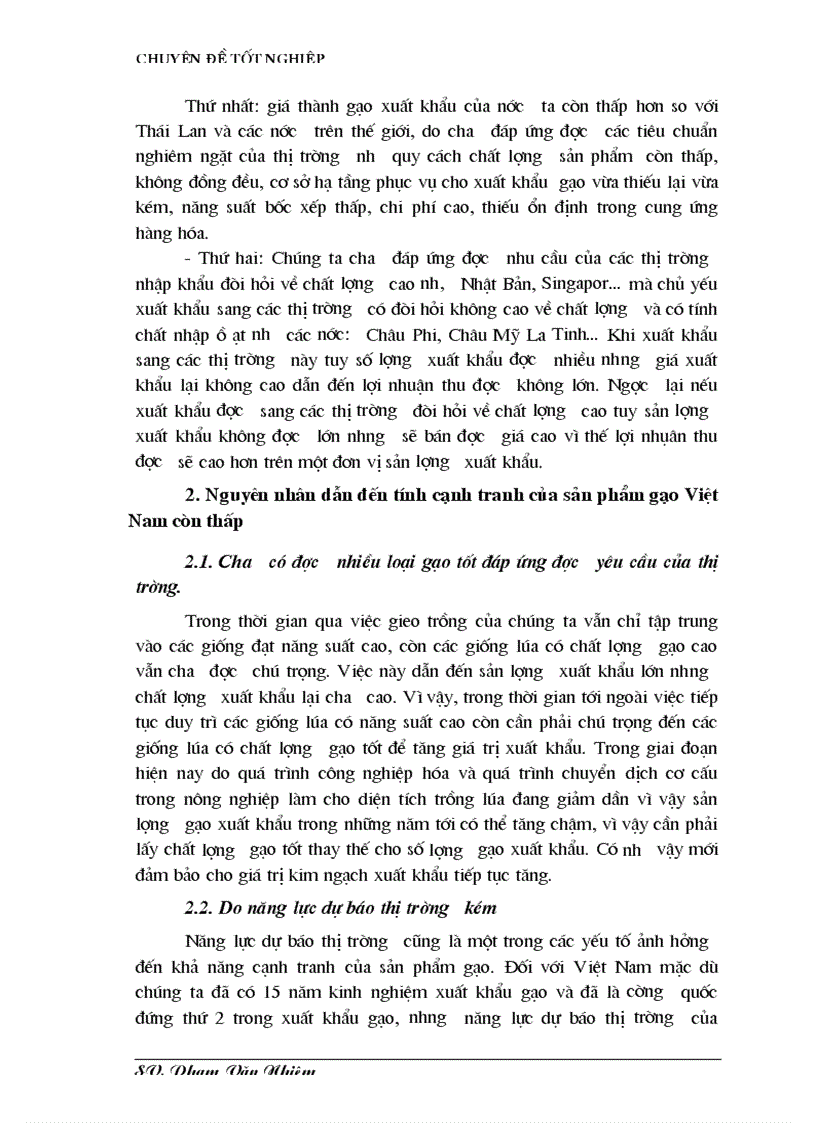 image for page Các Giải pháp nhằm nâng cao khả năng cạnh tranh của sản phẩm gạo Việt Nam
