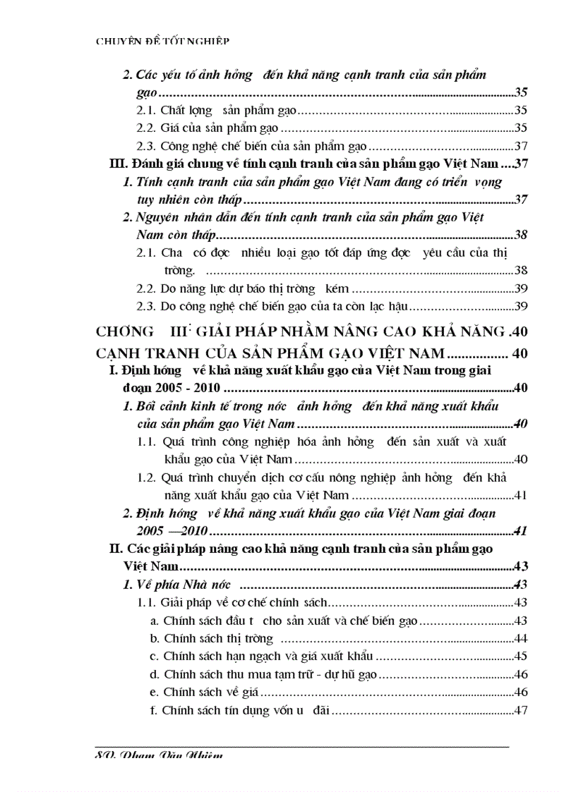 image for page Các Giải pháp nhằm nâng cao khả năng cạnh tranh của sản phẩm gạo Việt Nam