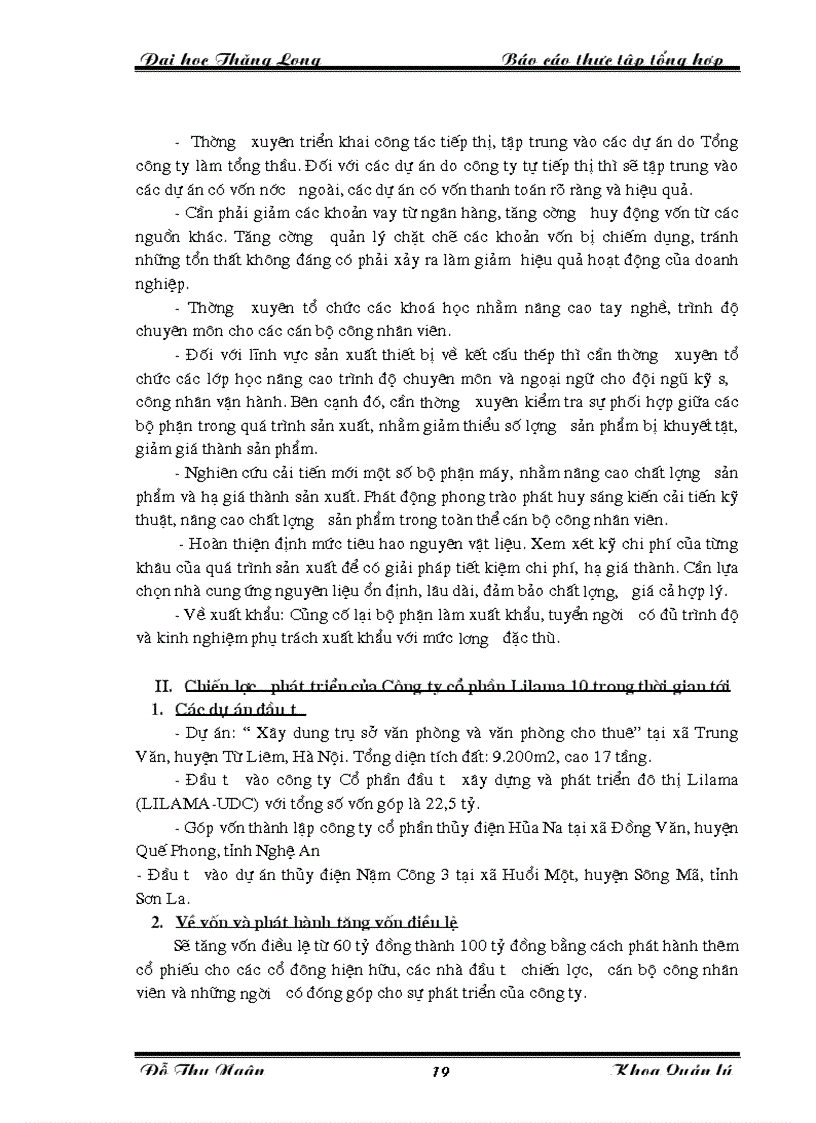 image for page Thực trạng hoạt động sản xuất kinh doanh của công ty cổ phần lilama 10