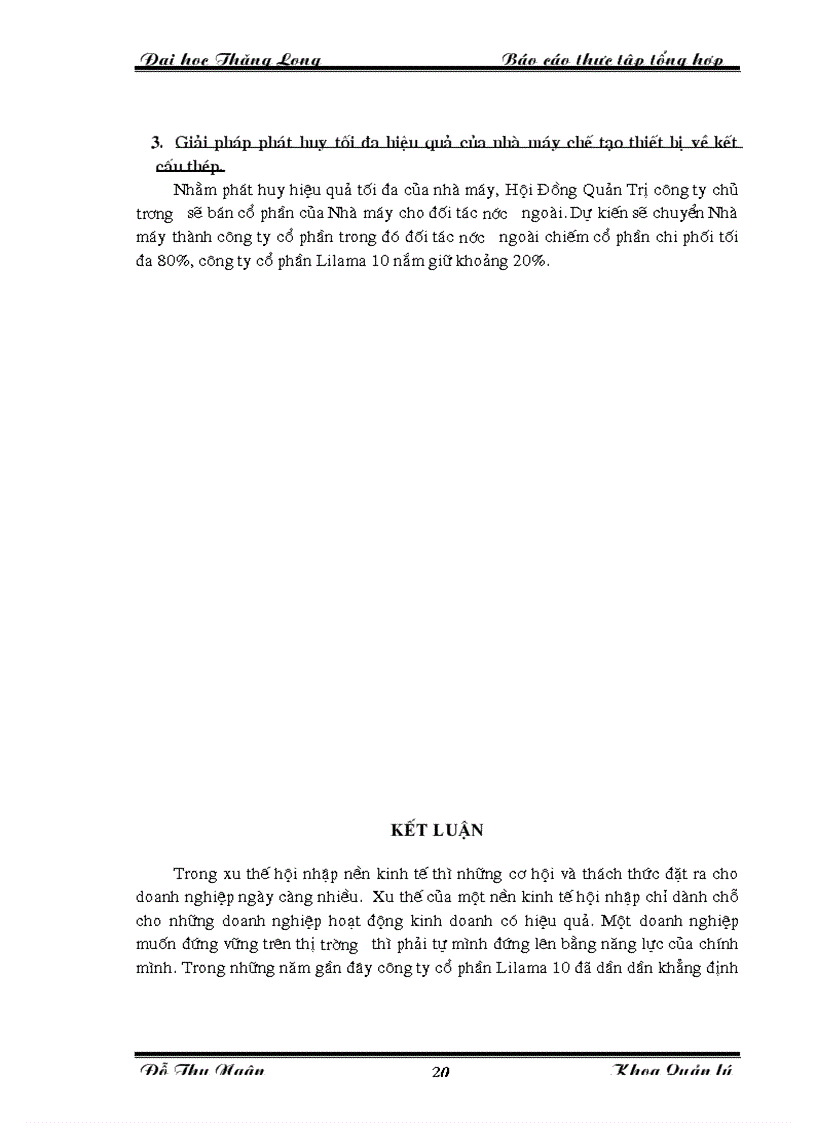 image for page Thực trạng hoạt động sản xuất kinh doanh của công ty cổ phần lilama 10