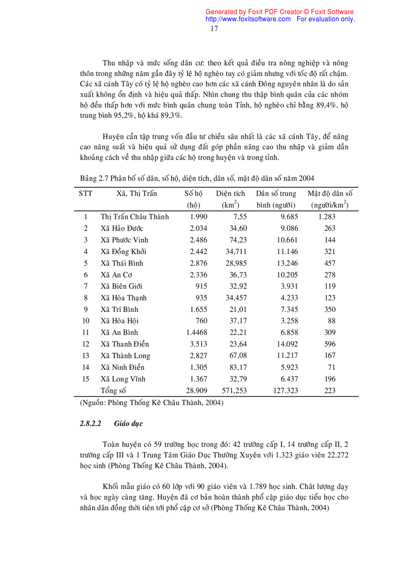 image for page Đánh giá hiện trạng khai thác thủy sản và tiền năng ngồn lợi thủy ẩn ở lưu vực sông Vàm Cỏ Đông đoạn chảy qua huyện Châu Thành Tỉnh Tây Ninh
