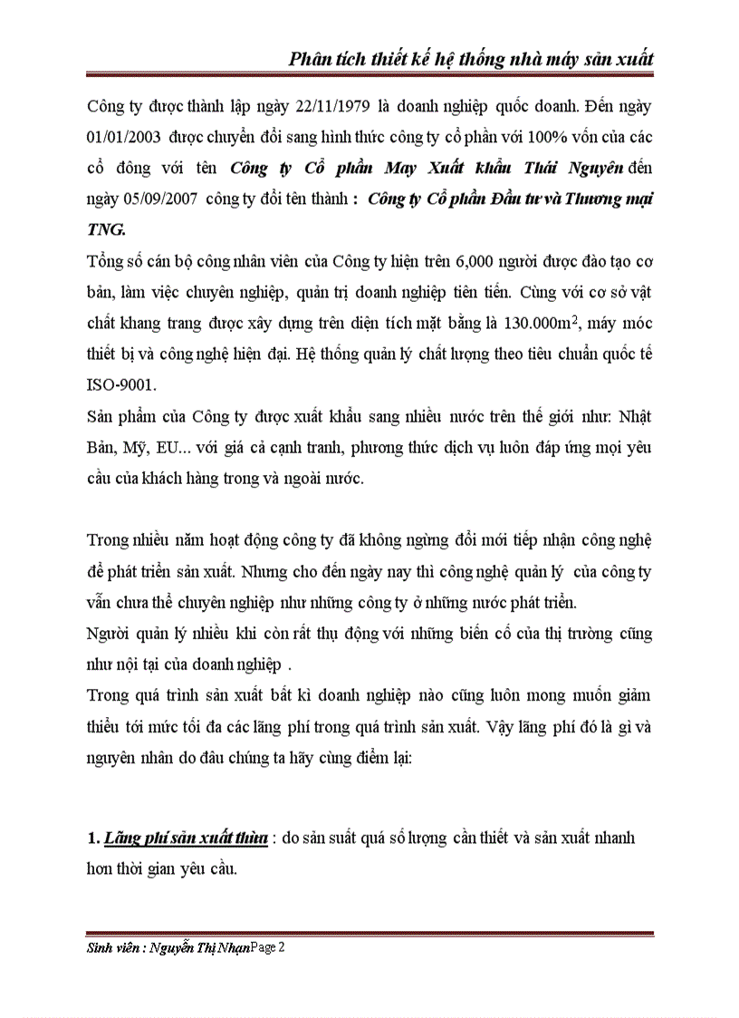 image for page Báo cáo bài tập lớn môn Phân tích thiết kế hệ thống quản lý hệ thống nhà máy sản xuất