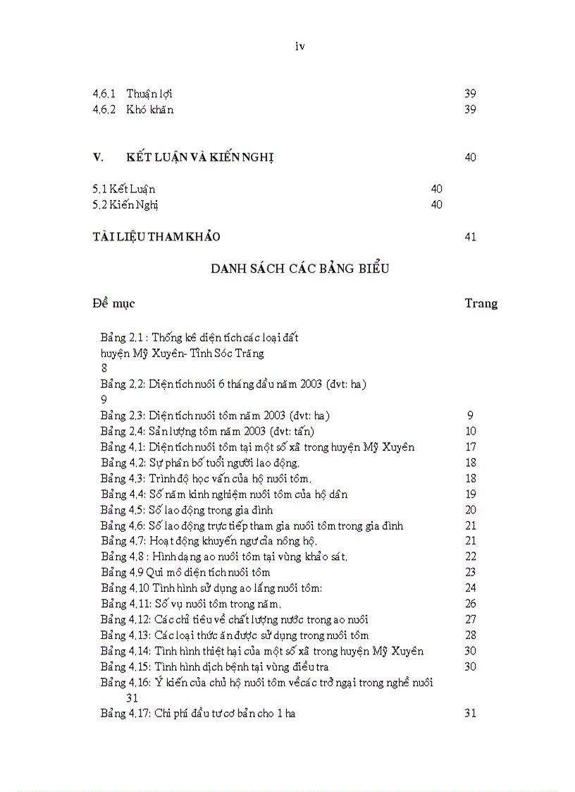image for page Khảo sát nghề nuôi tôm sú Penaeus monodon quảng canh cải tiến tại xã Hòa Tú I huyện Mỹ Xuyên tỉnh Sóc Trăng