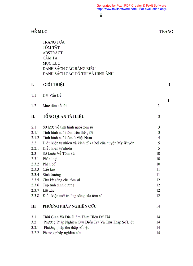 image for page Khảo sát nghề nuôi tôm sú Penaeus monodon quảng canh cải tiến tại xã Hòa Tú I huyện Mỹ Xuyên tỉnh Sóc Trăng
