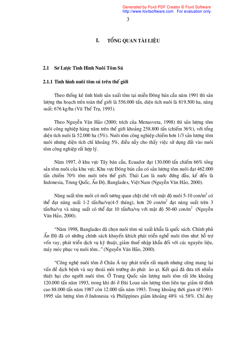 image for page Khảo sát nghề nuôi tôm sú Penaeus monodon quảng canh cải tiến tại xã Hòa Tú I huyện Mỹ Xuyên tỉnh Sóc Trăng