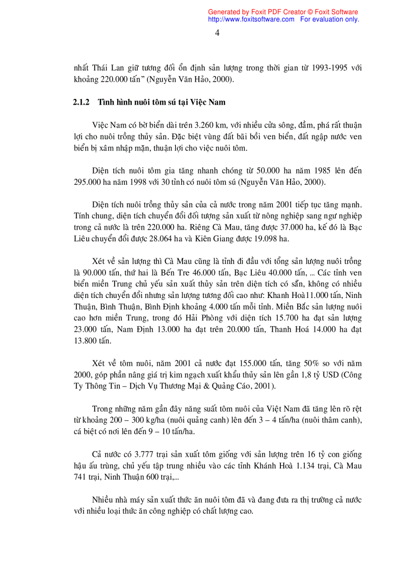 image for page Khảo sát nghề nuôi tôm sú Penaeus monodon quảng canh cải tiến tại xã Hòa Tú I huyện Mỹ Xuyên tỉnh Sóc Trăng