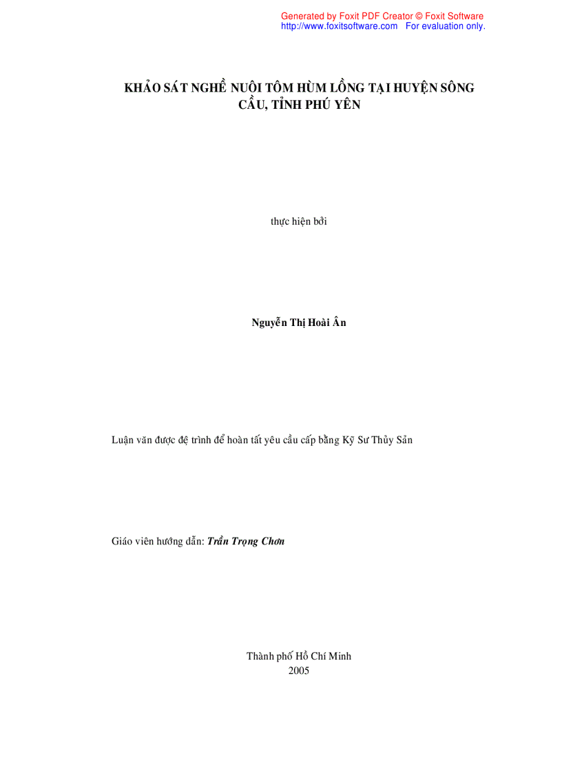 image for page Khảo sát nghề nuôi tôm hùm lồng tại huyện Sông Cầu tỉnh Phú Yên