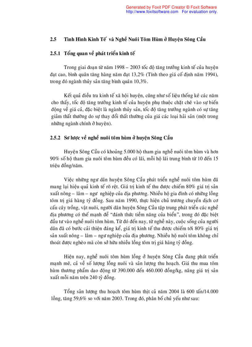 image for page Khảo sát nghề nuôi tôm hùm lồng tại huyện Sông Cầu tỉnh Phú Yên