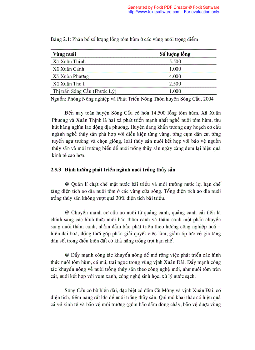 image for page Khảo sát nghề nuôi tôm hùm lồng tại huyện Sông Cầu tỉnh Phú Yên