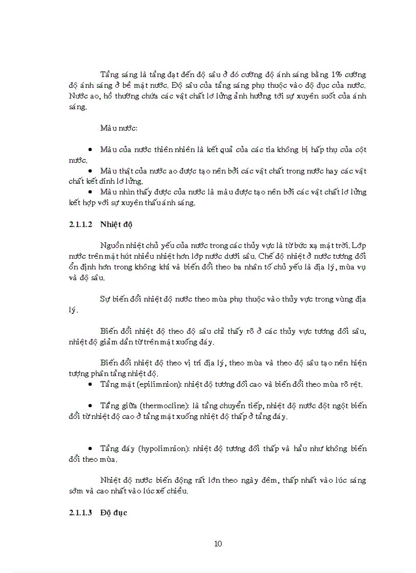 image for page Tác động của chế phẩm sinh học lên môi trường nước